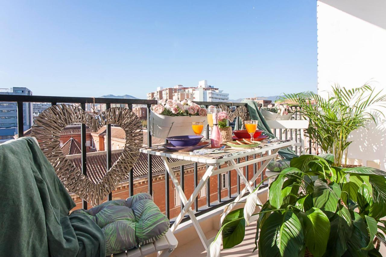 Malaga Center Flat Main Train Station Apartment Bagian luar foto